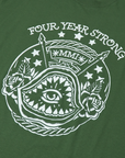 Shark Teeth Flash Tee - Military Green